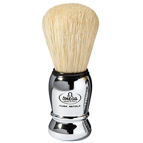 Omega Pure Setola Shaving Brush - HairBeautyInk