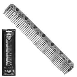 Pegasus | Skulleto 202 Styling Comb Silver - HairBeautyInk