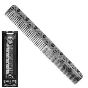 Pegasus | Skulleto 210 Cutting Comb Silver - HairBeautyInk