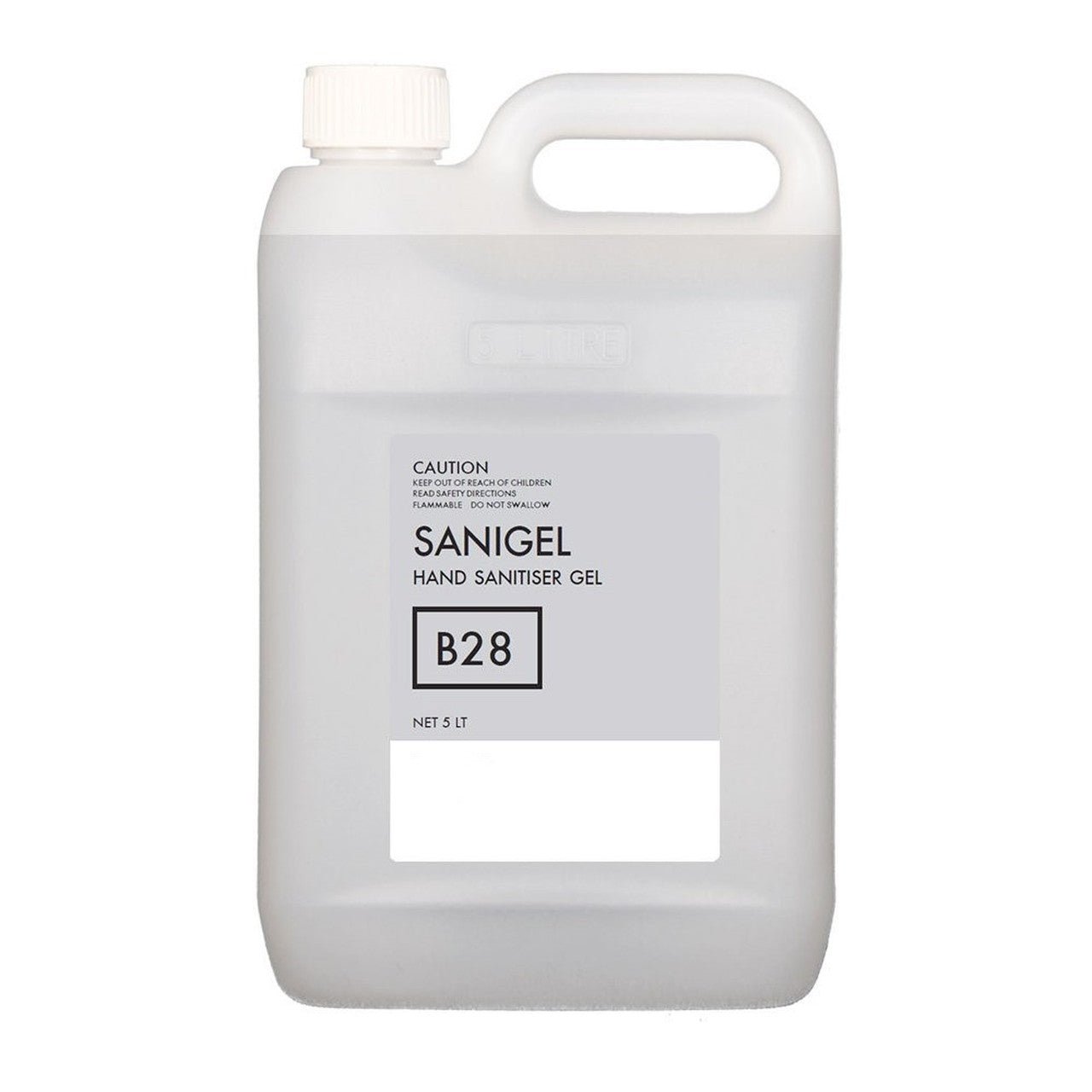 SANIGEL 5 Litre - Hand Sanitising Gel - HairBeautyInk