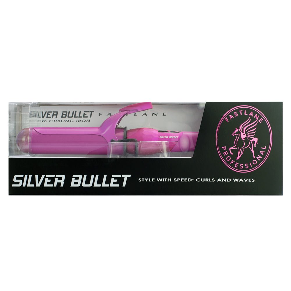 Silver Bullet 32 mm Curling Iron - Hot Pink - HairBeautyInk