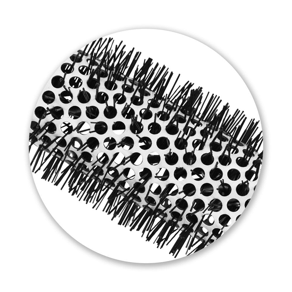 Silver Bullet Black Velvet Hot Tube Hair Brush Medium - HairBeautyInk