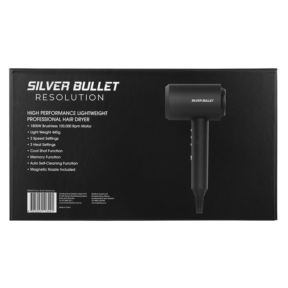 Silver Bullet Resolution Hairdryer - HairBeautyInk