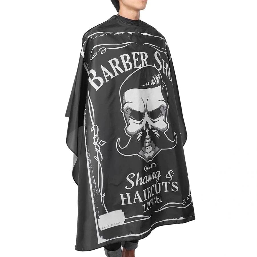 Termax Skull Barber Cape - HairBeautyInk