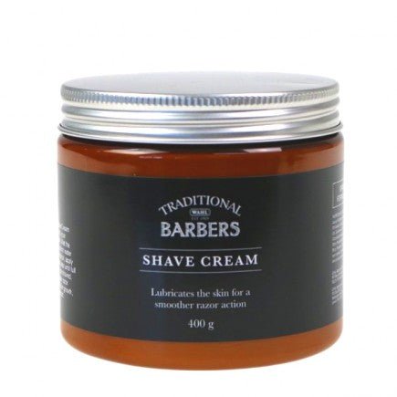Traditional Barbers Shave Cream 400g - HairBeautyInk