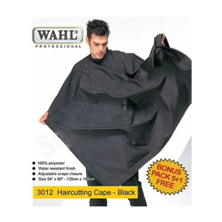 WAHL 3012 Hair Cutting Cape Bonus Pack 5 1 Free - HairBeautyInk