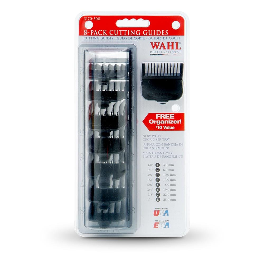 Wahl Attachment Set 1-8 Black Caddie - HairBeautyInk